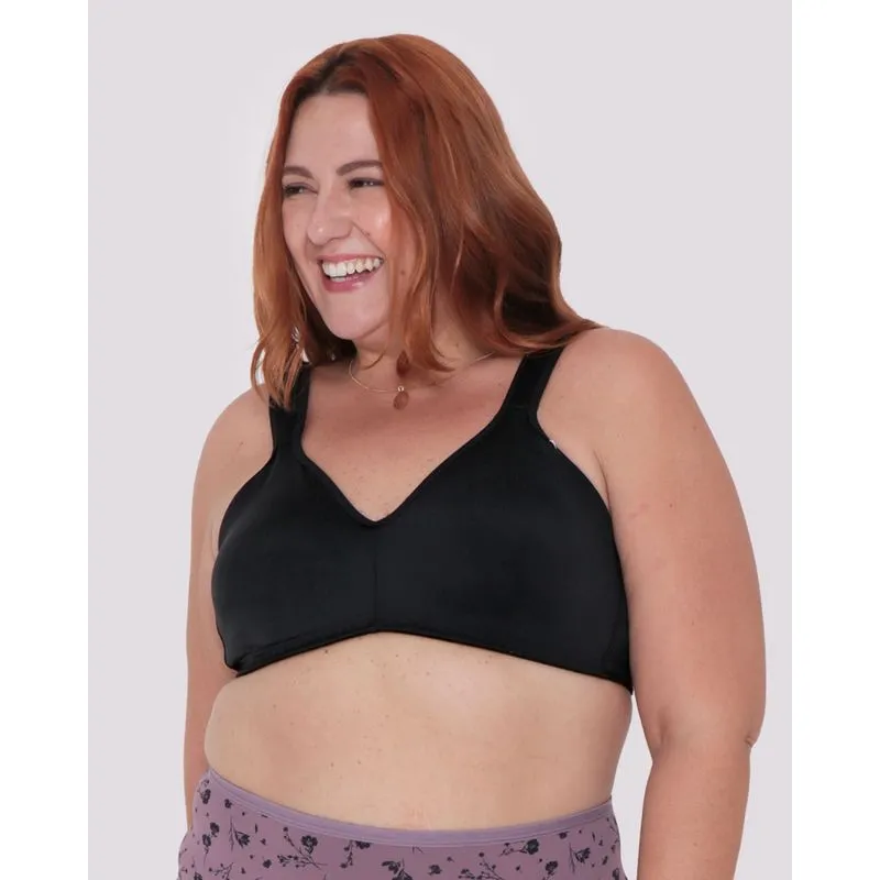 Sutiã Plus Size Feminino Duloren Sustentação Sem Bojo Preto 48
