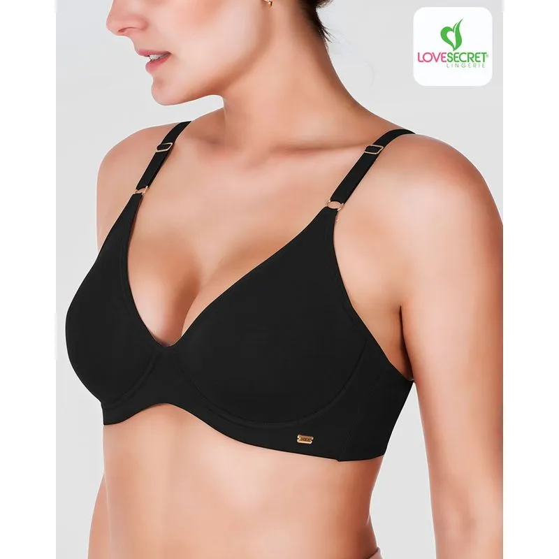 Sutiã Sem Bojo Firmador Love Secret Preto 50
