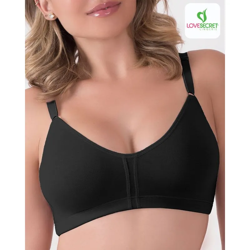 Sutiã Sem Bojo Love Secret Alta Sustentação Preto 46