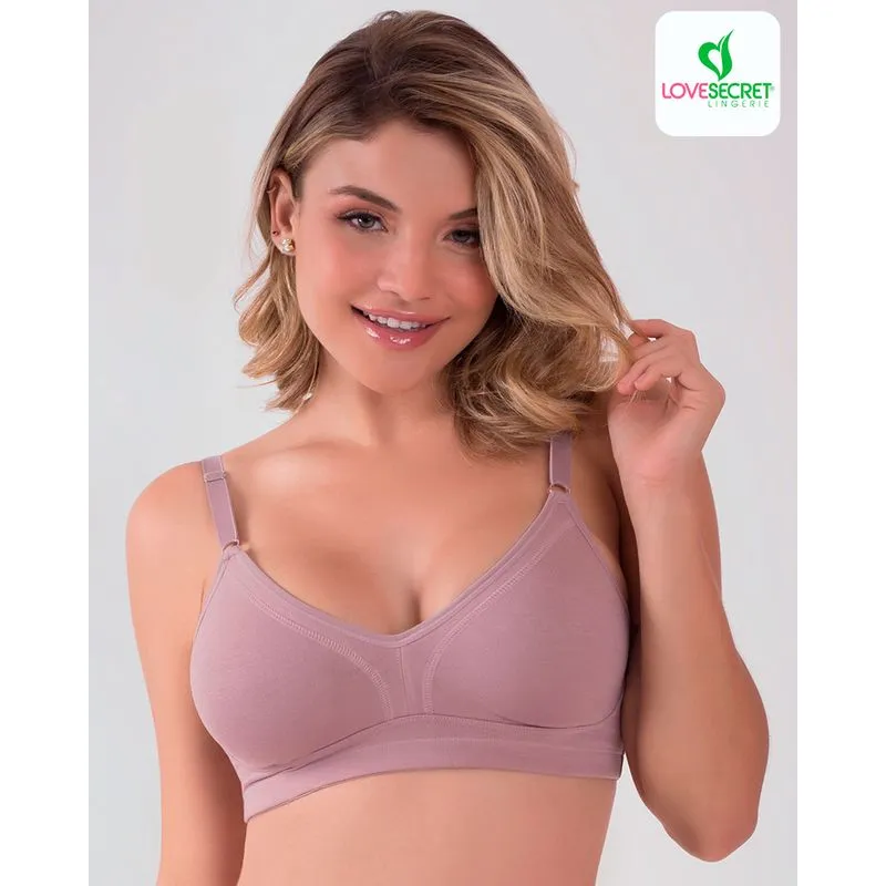 Sutiã Sem Bojo Moldado Alta Sustentação Love Secret Lilás 48