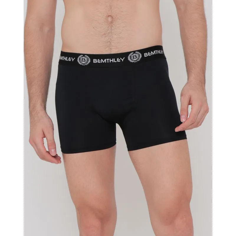 Cueca Boxer Microfibra Preta G