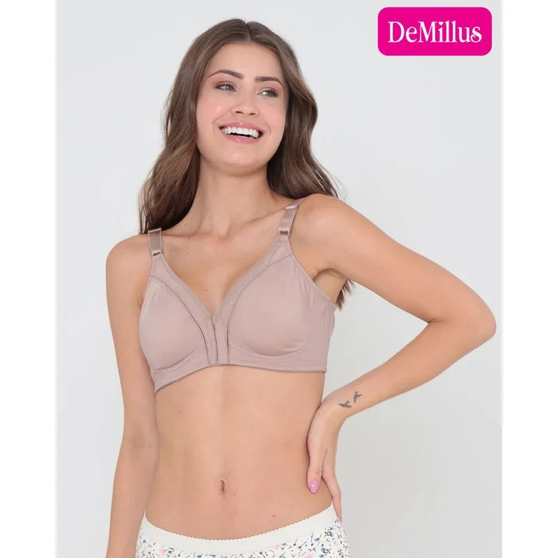 Sutiã Plus Size Feminino DeMillus Modelador Sem Bojo Bege 52
