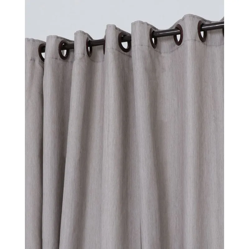 Cortina Duplex Atacam Varão Até 250cm Marrom Claro UN