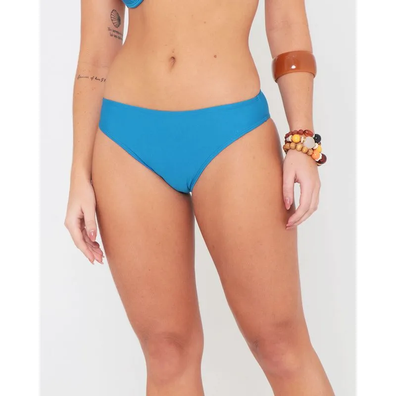 Biquíni Avulso Calcinha Lisa Azul P