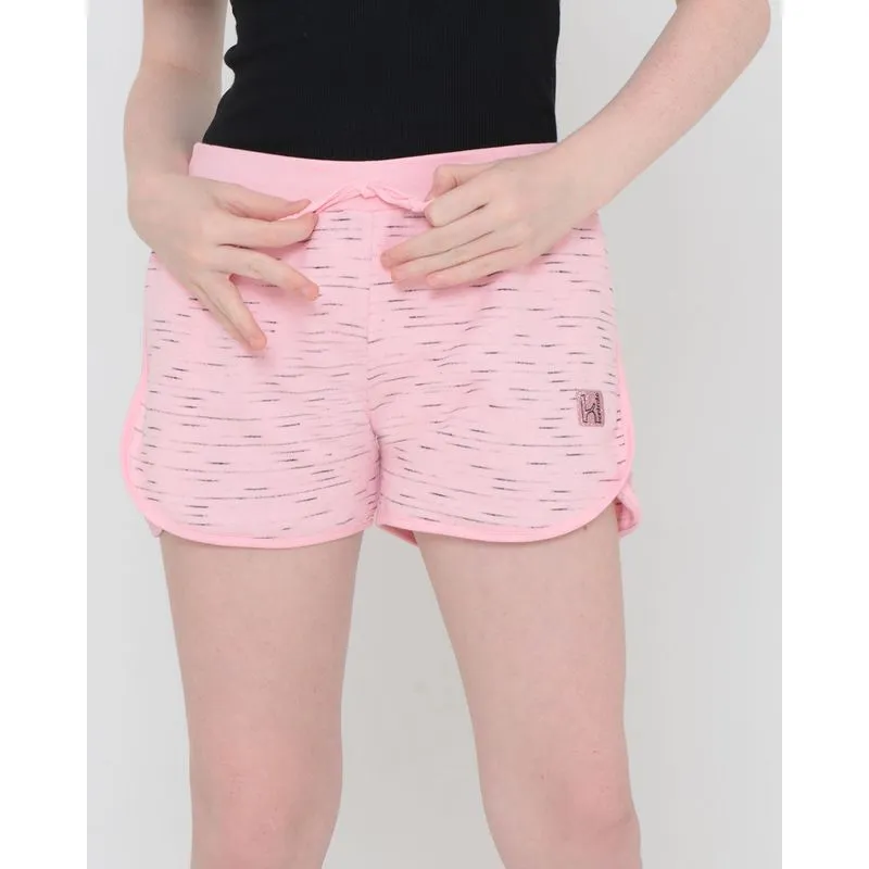 Short Juvenil Moletinho Boxer Flamê Rosa Claro 16