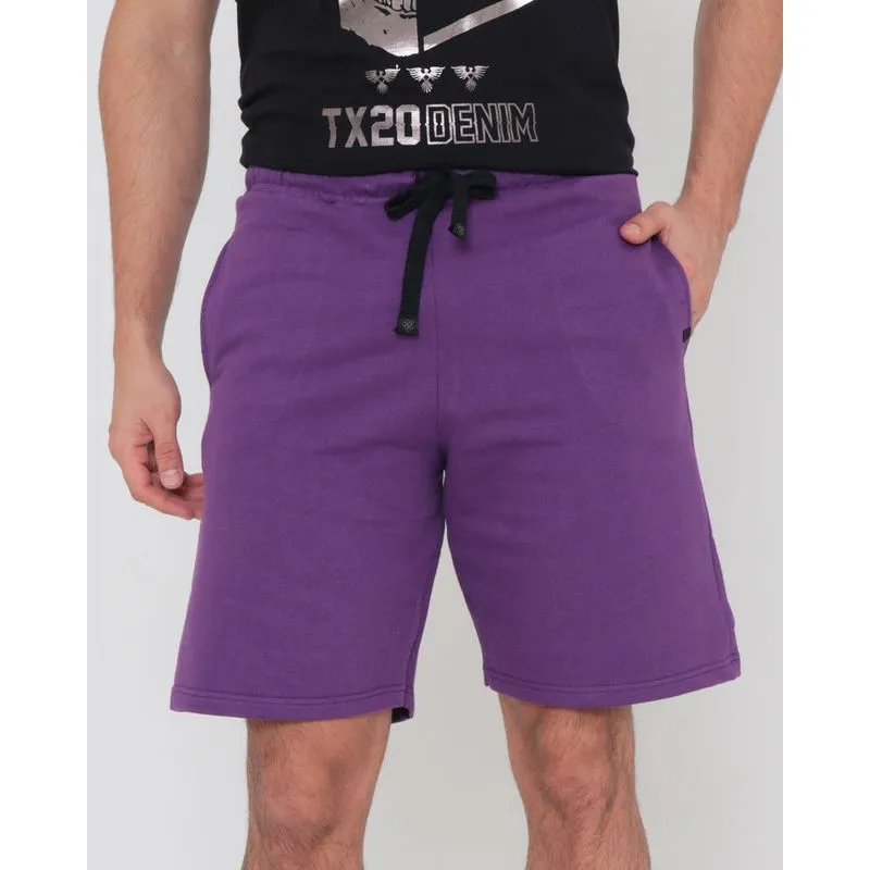 Bermuda Moletinho Masculina Bolso Roxa G