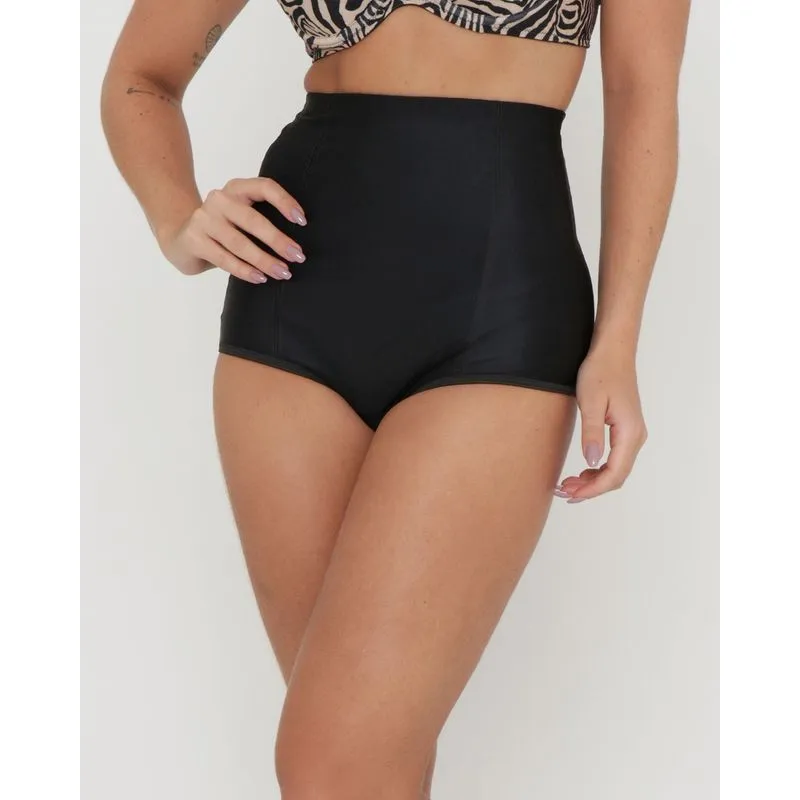 Cinta Modeladora Abdominal Com Abertura Preta 44