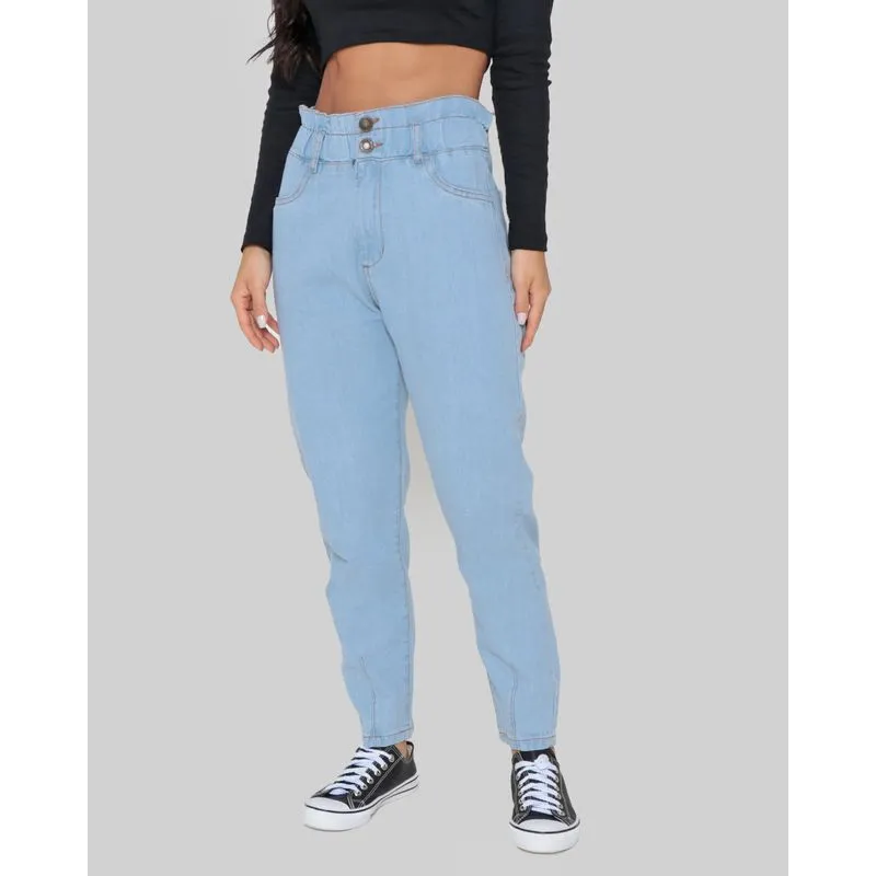 Calça Jeans Feminina Clochard Azul 38