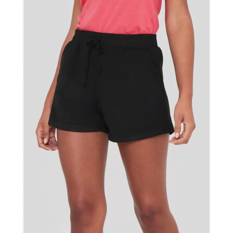 Short Moletinho Básico Liso Preto M