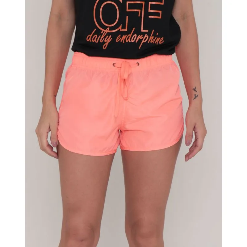 Short Boxer Fitness Com Cordão Rosa Claro M