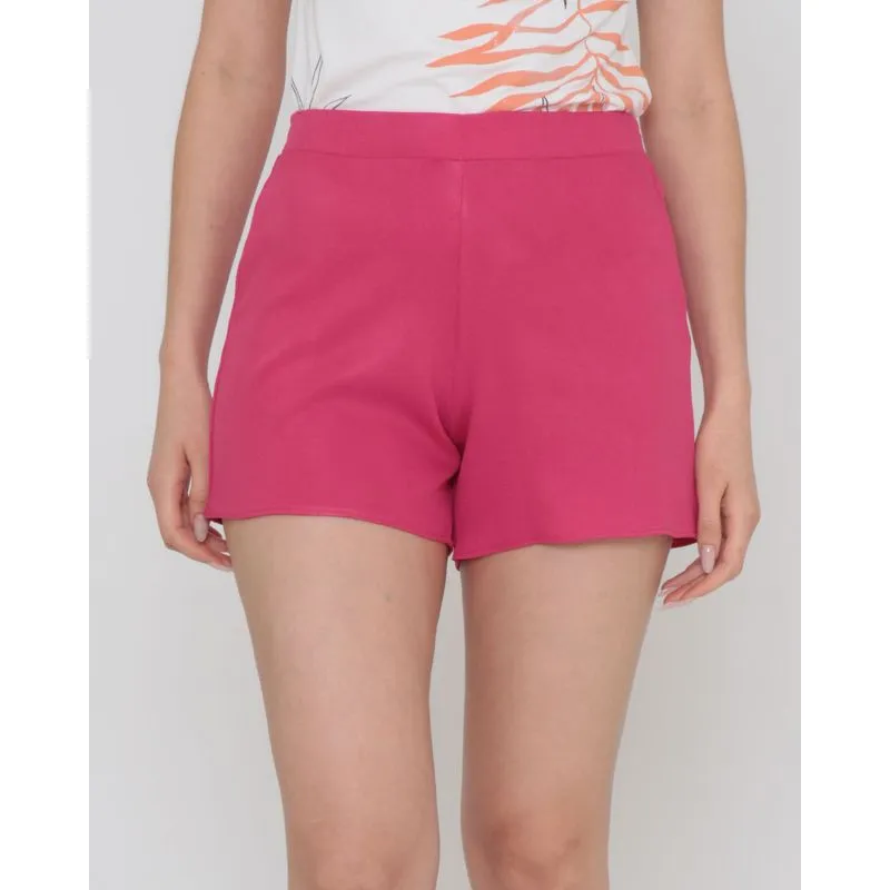 Short Feminino Liso Rosa GG