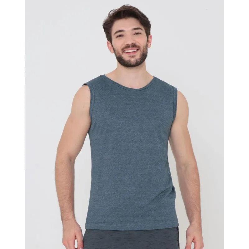 Regata Básica Masculina Cinza G