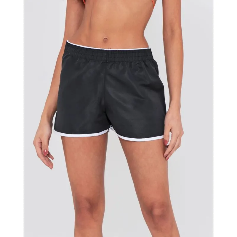Short Feminino Praia Liso Preto M