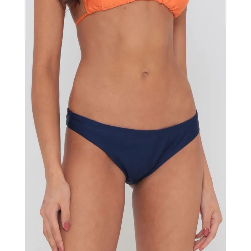 Biquíni Calcinha Básica Lisa Azul Marinho G