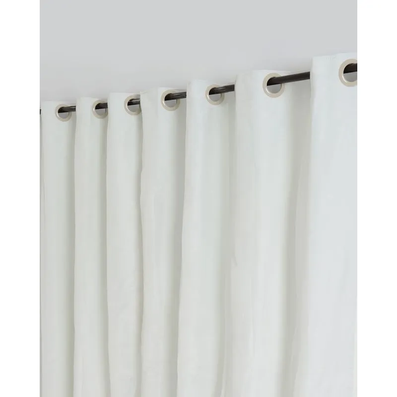 Cortina Duplex Varão Até 200cm Delicatta Slim Off White UN