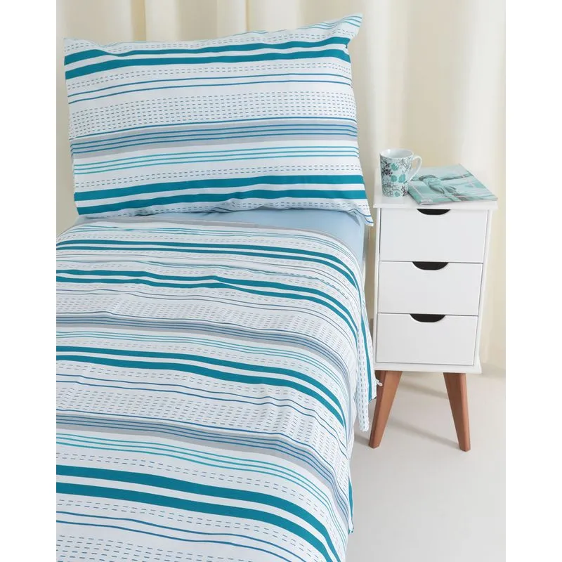 Jogo de Cama Solteiro 3 Peças Camesa Verde Claro UN