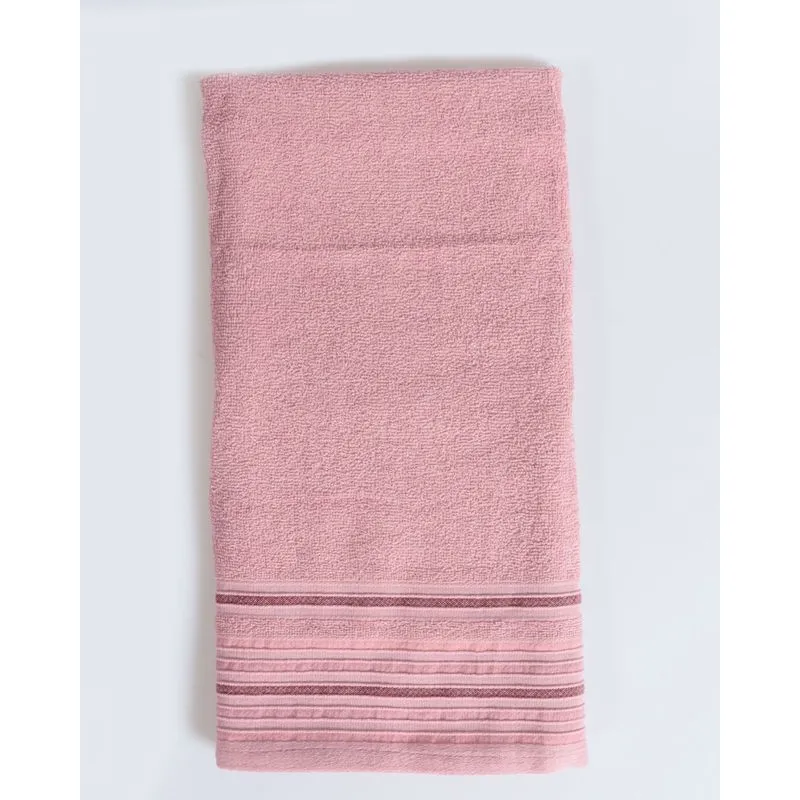 Toalha De Banho Jacquard Corttex Rosa Claro UN