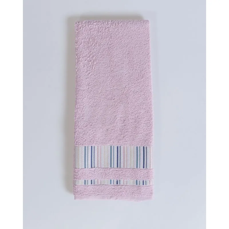 Toalha De Rosto Jacquard Döhler Rosa Claro UN