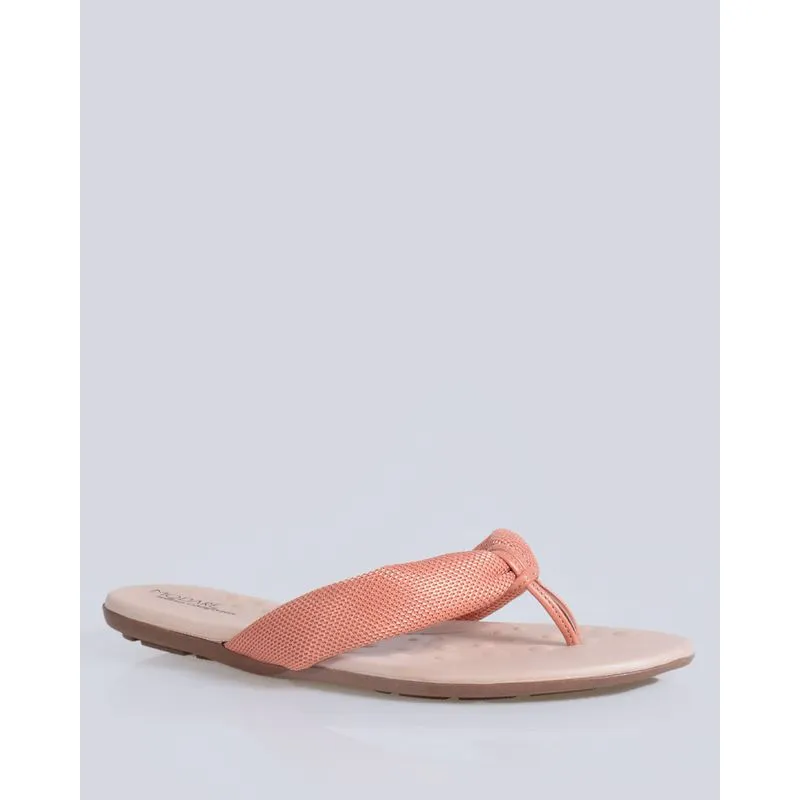 Sandália Rasteirinha Feminina Ultraconforto Modare Laranja 40
