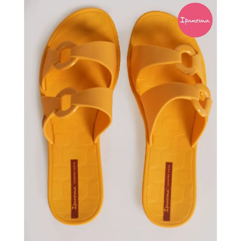 Chinelo Ipanema Feminino Ella Amarelo 37