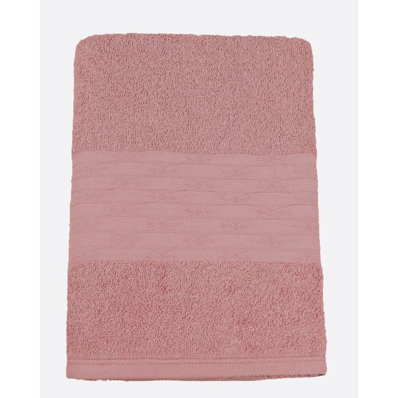 Toalha de Banho Atlântica 70cm x 140cm Ondas Rosa UN