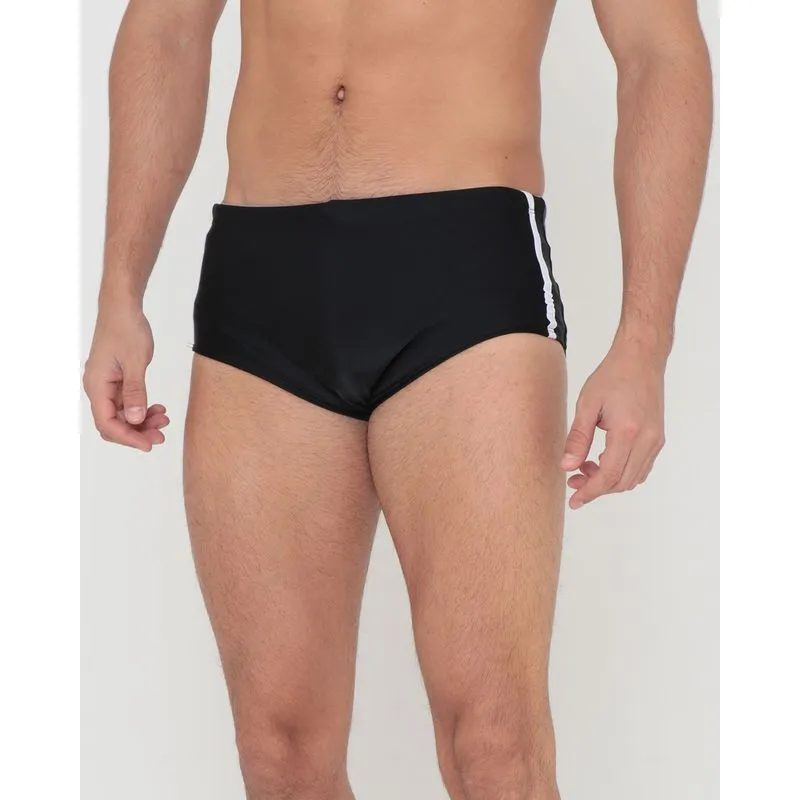 Sunga Slip Com Viés Lisa Preta G