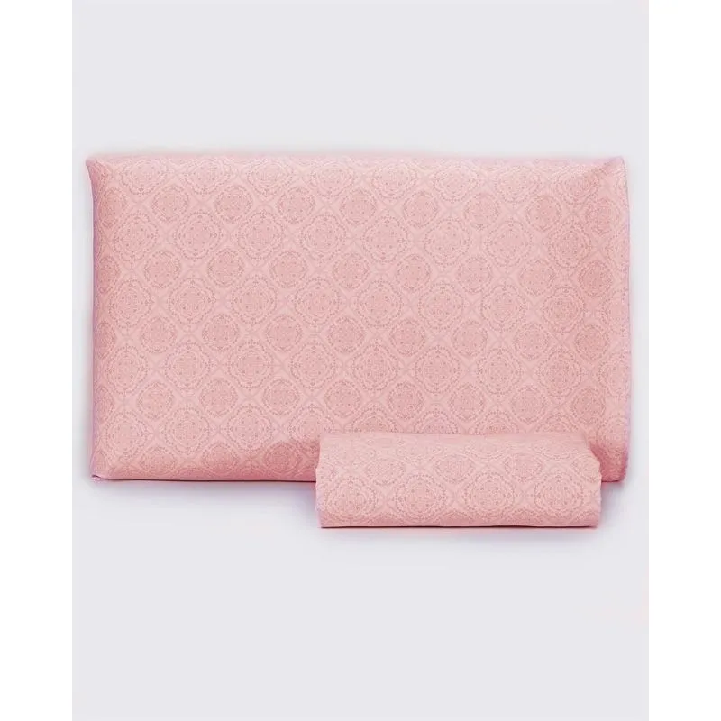 Lençol Com Elástico Casal Algodão Andreza Rosa Claro UN