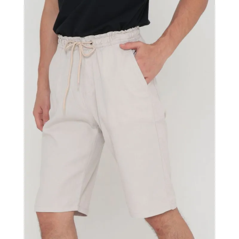 Bermuda Sarja Masculina Bege Claro G