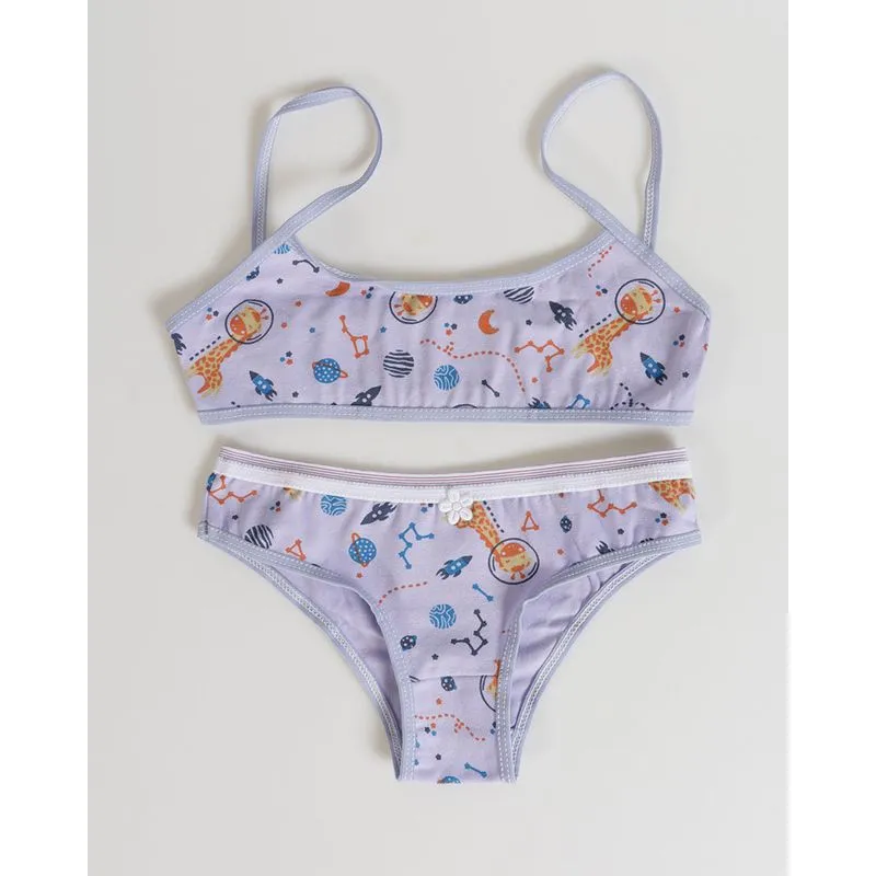 Conjunto Lingerie Juvenil Lilás M