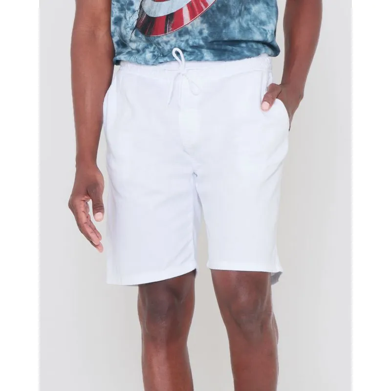 Bermuda Sarja Masculina Branca M