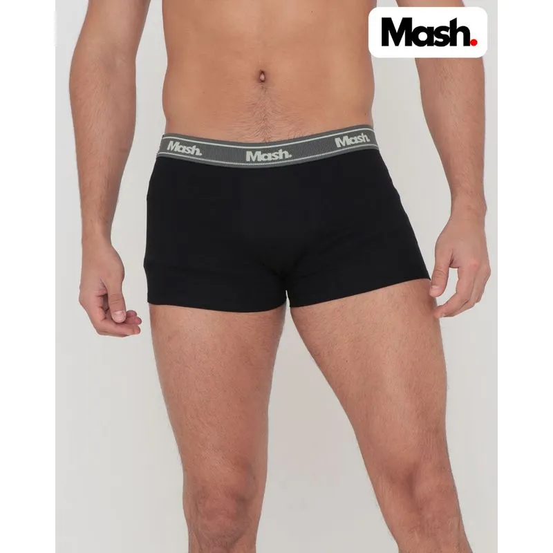 Cueca Boxer Mash Algodão Preta M