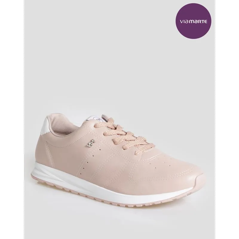 Tênis Feminino Casual Via Marte Rosa Claro 37