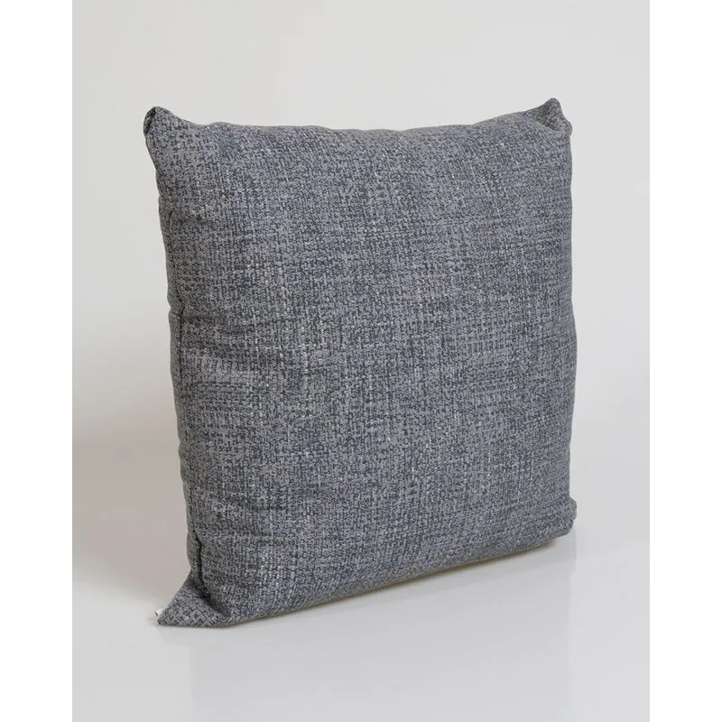 Almofada Rustica 40cm x 40cm Hedrons Mescla Cinza UN