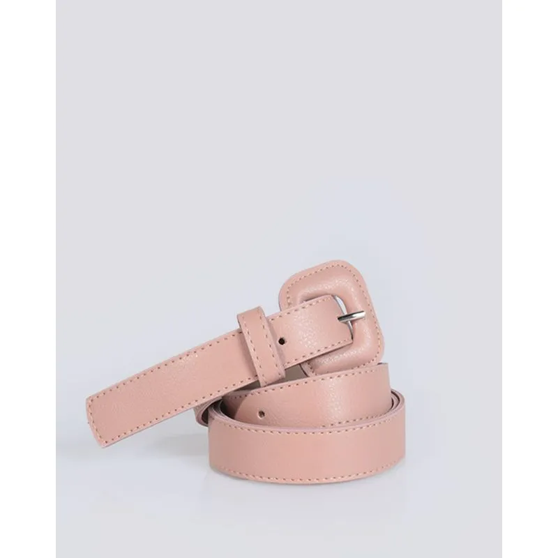 Cinto Feminino Casual Médio Bege GG