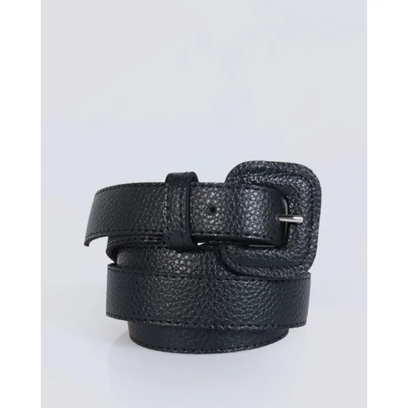 Cinto Feminino Casual Médio Preto GG