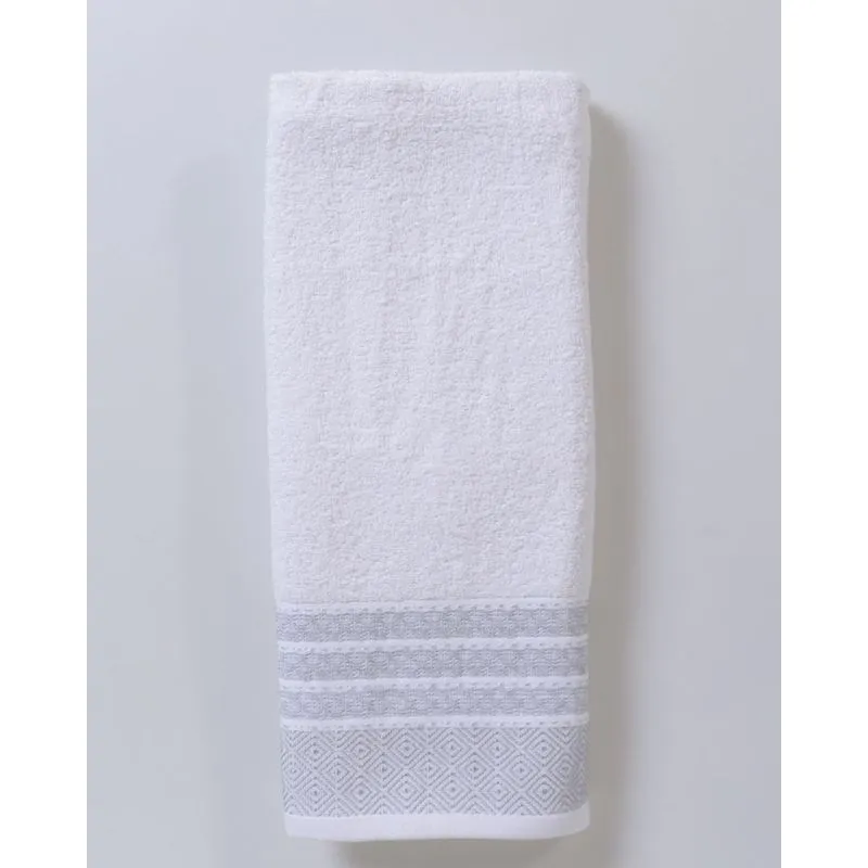 Toalha De Banho Jacquard Corttex Branca UN