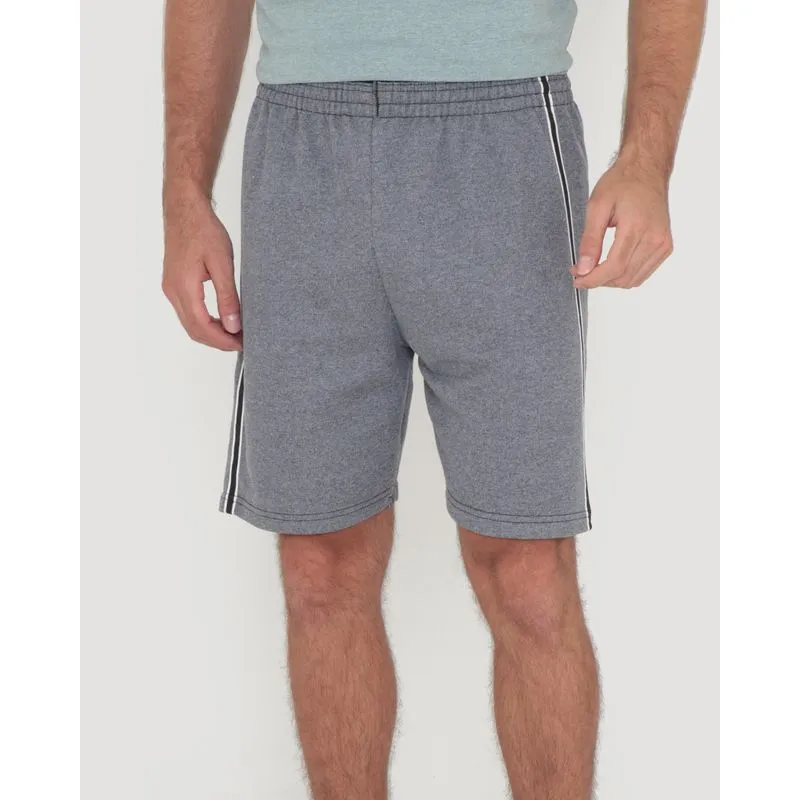 Bermuda Masculina Moletinho Básica Cinza M