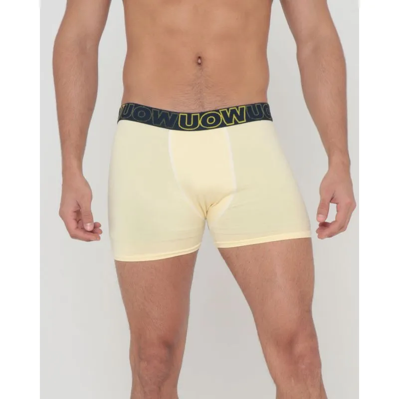 Cueca Boxer Microfibra Amarelo G