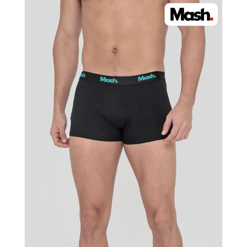 Cueca Boxer Mash Algodão Preta P