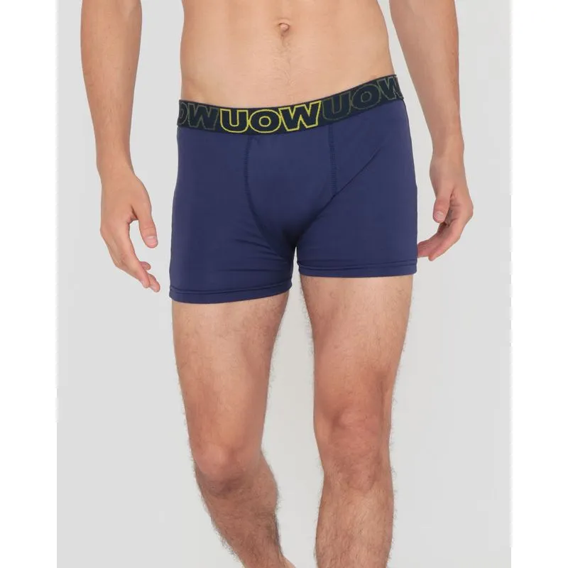 Cueca Boxer Microfibra Azul Escuro M