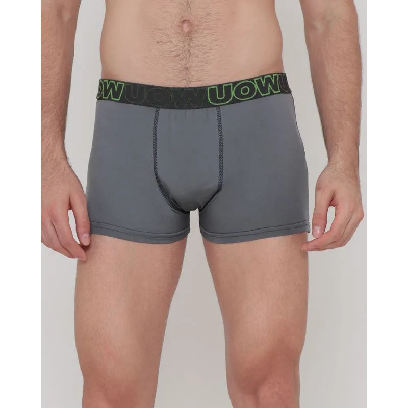 Cueca Boxer Microfibra Cinza G