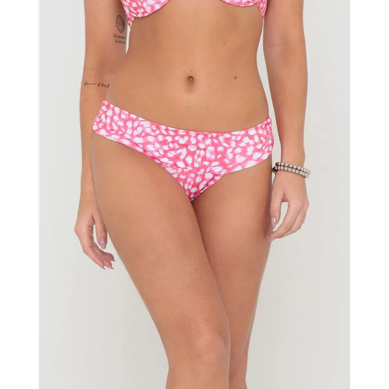 Biquíni Calcinha Avulso Animal Print Rosa GG