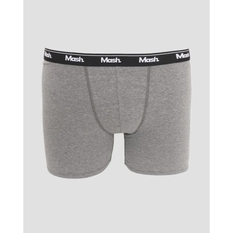 Cueca Plus Size Boxer Com Elástico Cinza 66211000084059G3