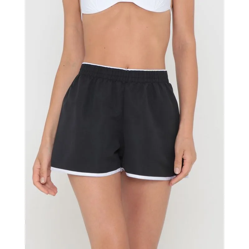 Short Feminino Praia Liso Preto G