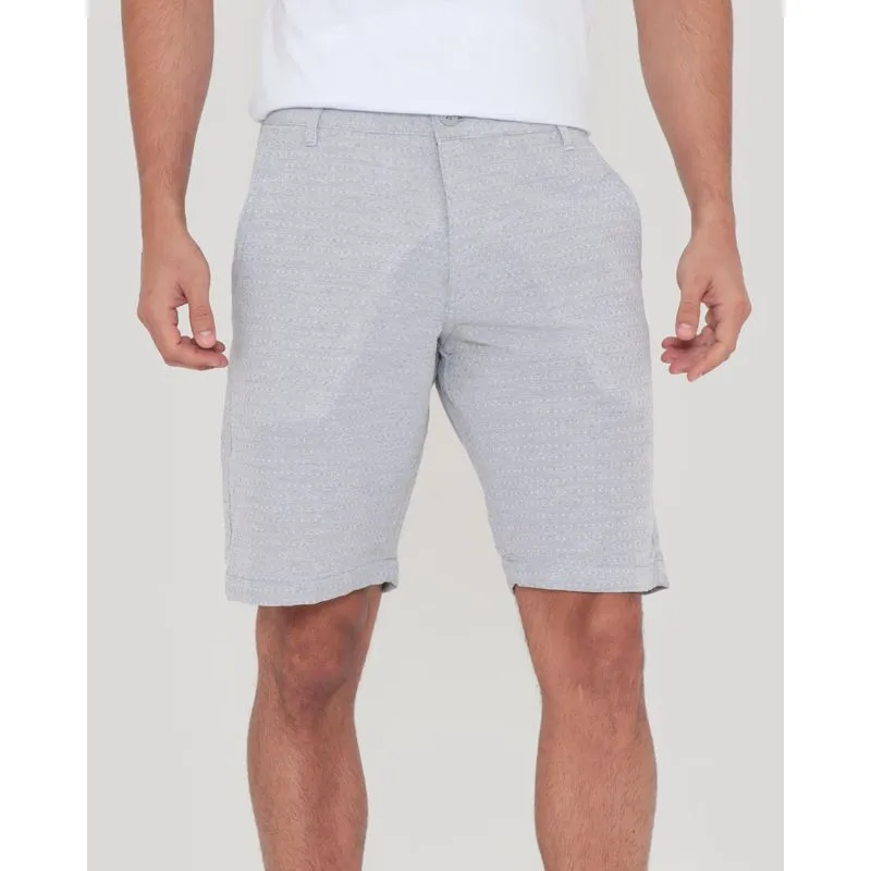 Bermuda Sarja Masculina Cinza Escuro 44