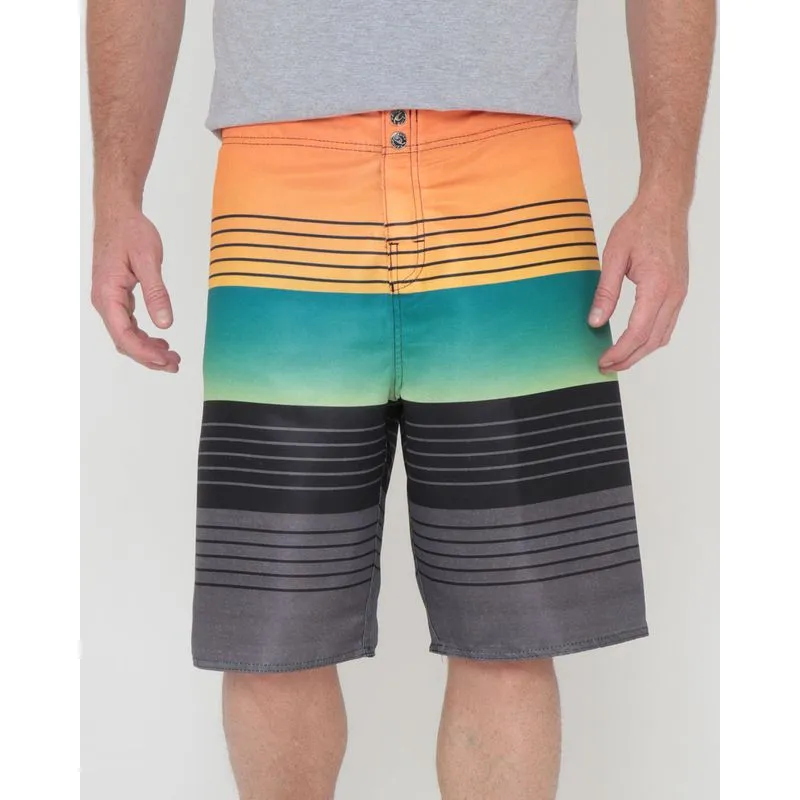 Bermuda Masculina Surf Listrada Laranja 8100310507736