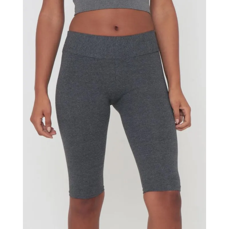 Bermuda Fitness Feminina Ciclista Cinza M