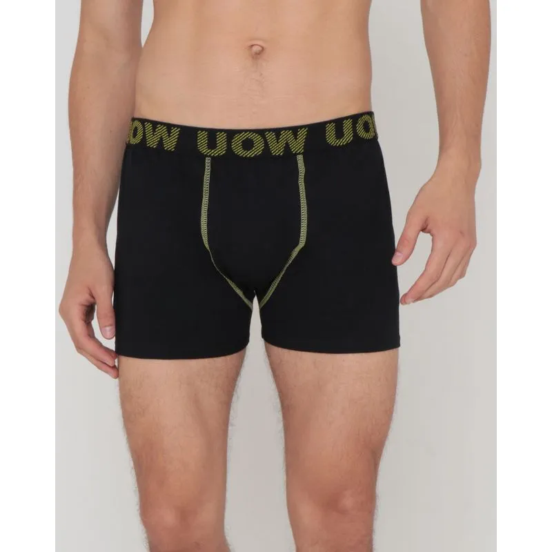 Cueca Boxer Algodão Preta GG