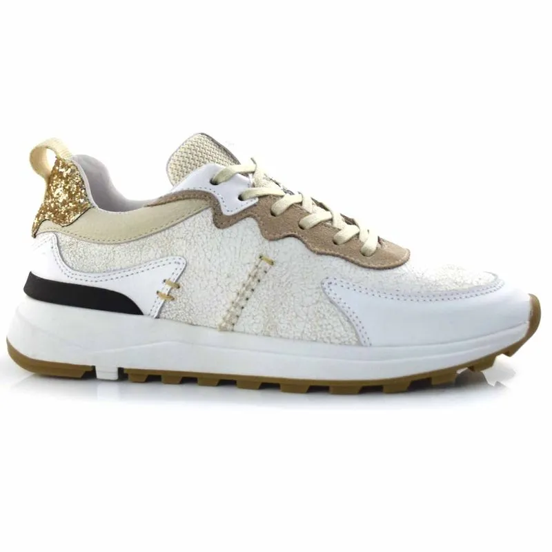 Tênis de Couro Feminino Suzzara Branco RET-010 39