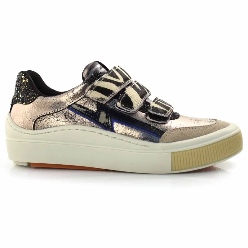 Tênis de Couro Feminino Suzzara Zebra MON-006 39
